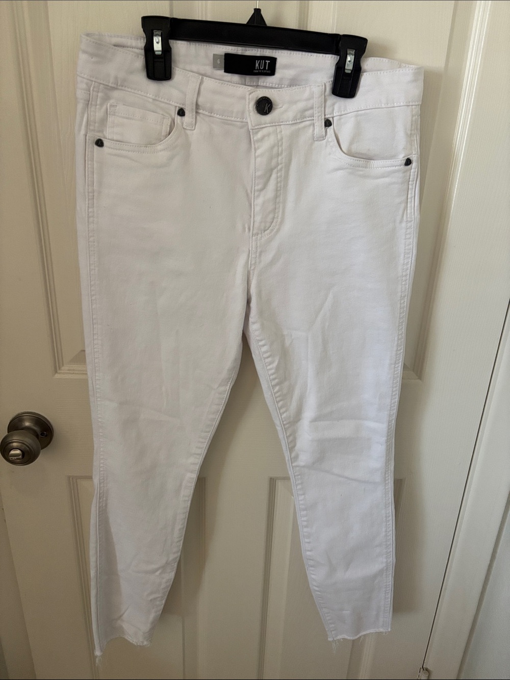 Kut from the Kloth White Skinny Jeans